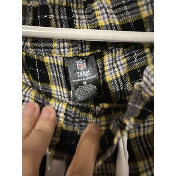 Stealers Pajama Pants NFL Football Size Medium Elastic Waist - Picture 4 of 4